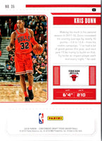 2018 Panini Contenders Draft Picks Red Foil Kris Dunn #35