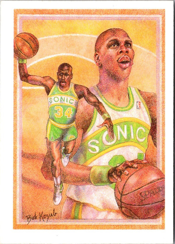 1990 Hoops Xavier McDaniel #379