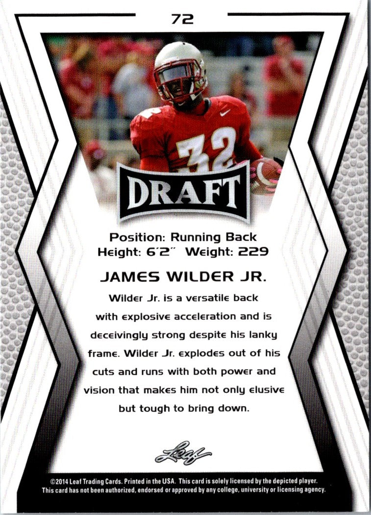 2014 Leaf Draft James Wilder Jr.