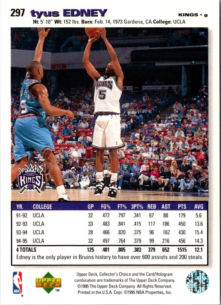 1995 Collector's Choice II Tyus Edney