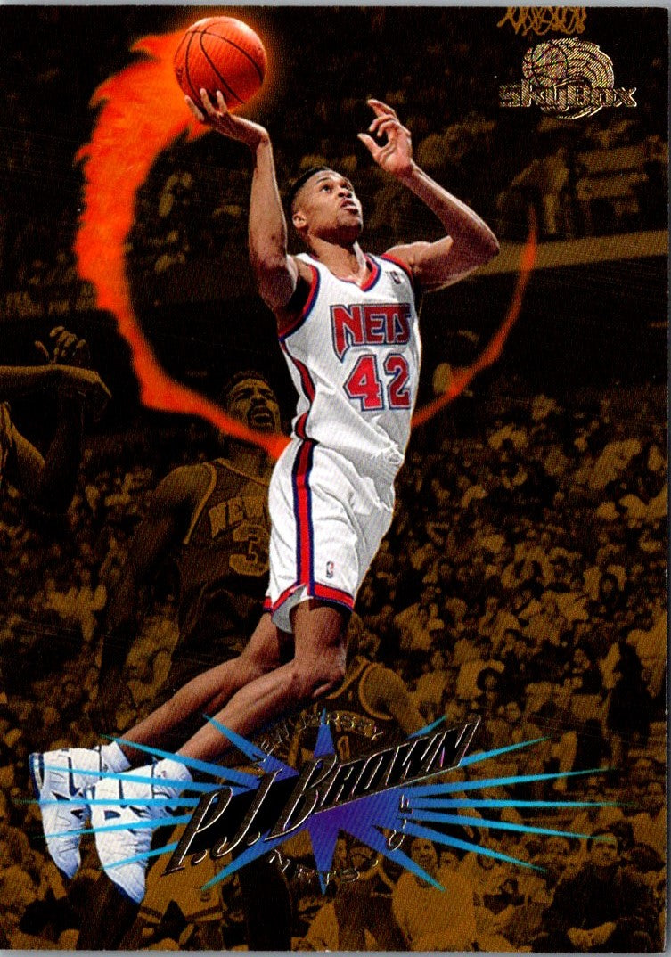 1995 SkyBox Premium P.J. Brown