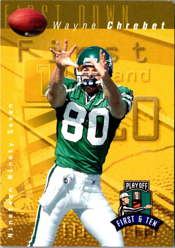 1997 Playoff First & Ten Wayne Chrebet #129