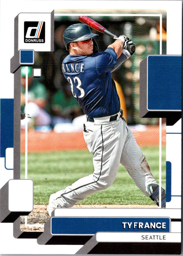 2022 Donruss Ty France #151