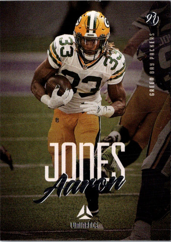 2021 Panini Luminance Aaron Jones #38