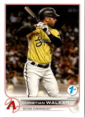 2022 Topps 1st Edition Christian Walker #75