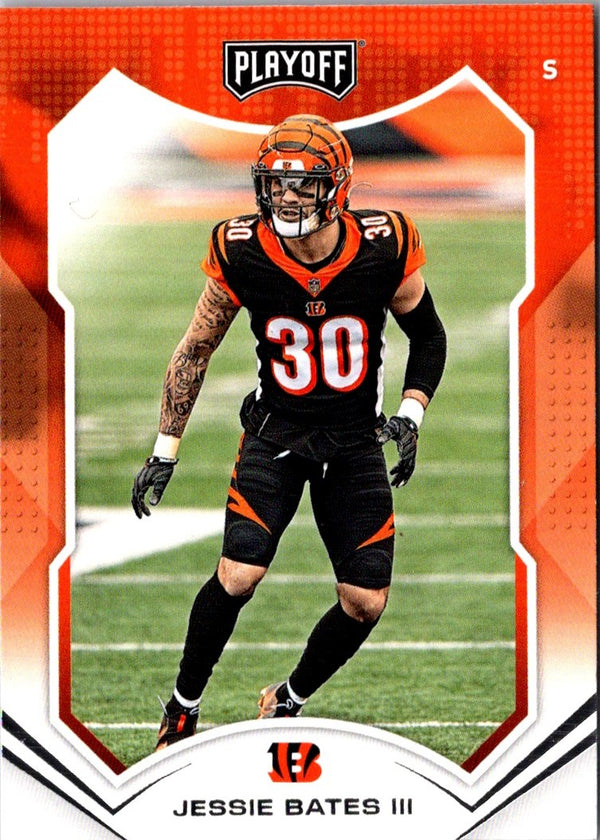 2021 Panini Playoff Red Zone Jessie Bates III #35