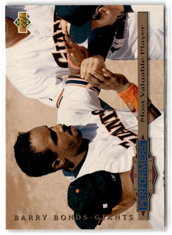 1993 Upper Deck Gold Hologram Barry Bonds #210