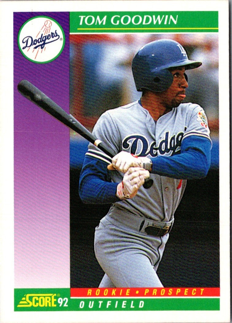 1992 Score Tom Goodwin