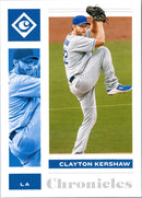 2021 Panini Chronicles Clayton Kershaw