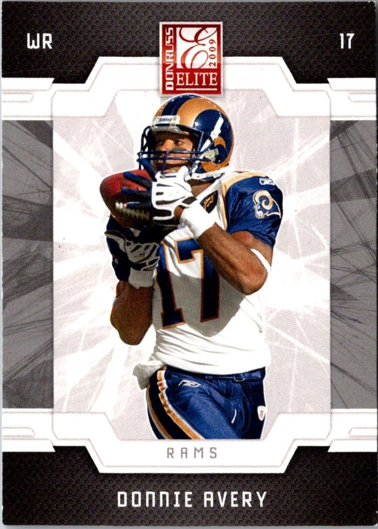 2009 Donruss Elite Donnie Avery