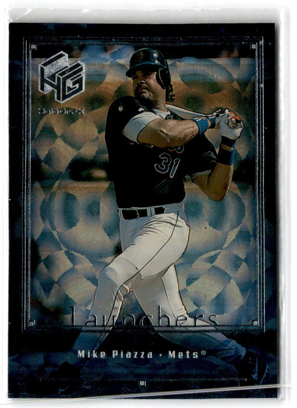 1999 Upper Deck HoloGrFX Launchers Mike Piazza #L7