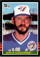 1985 Donruss Doyle Alexander