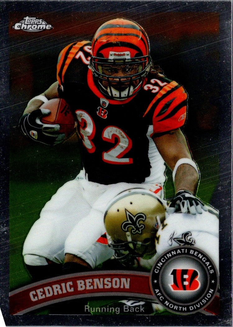 2011 Topps Chrome Cedric Benson