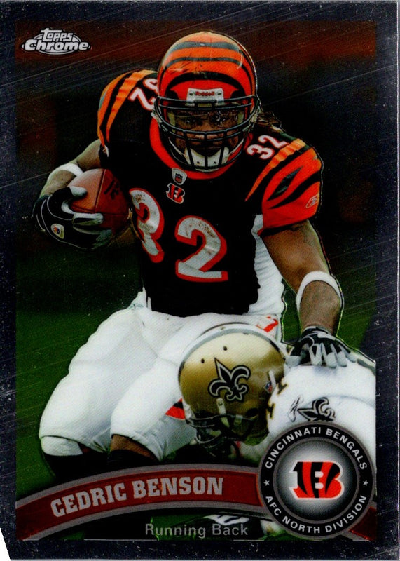 2011 Topps Chrome Cedric Benson #152