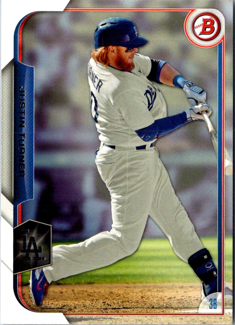 2015 Bowman Justin Turner