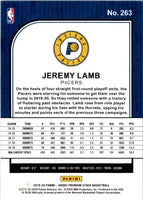 2019 Hoops Blue Jeremy Lamb #263