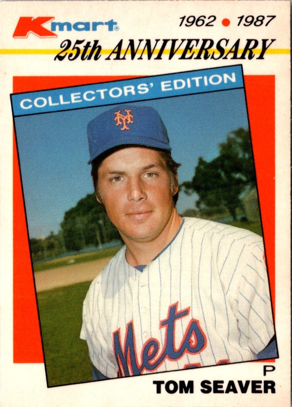 1987 Topps Kmart 25th Anniversary Tom Seaver #21