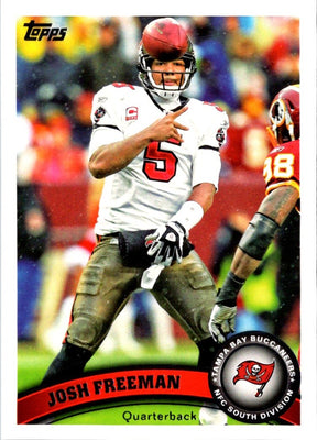 2011 Topps Josh Freeman #50