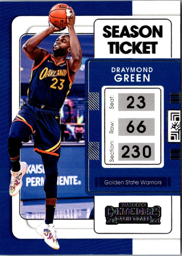 2021 Panini Contenders Ticket Draymond Green #40