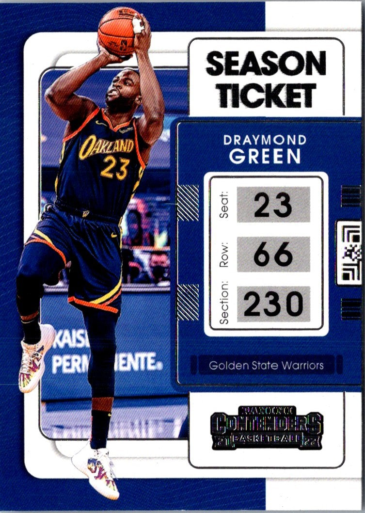 2021 Panini Contenders Ticket Draymond Green