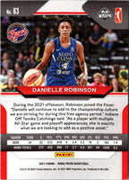 2021 Panini Prizm WNBA Prizms Ruby Wave Danielle Robinson #63