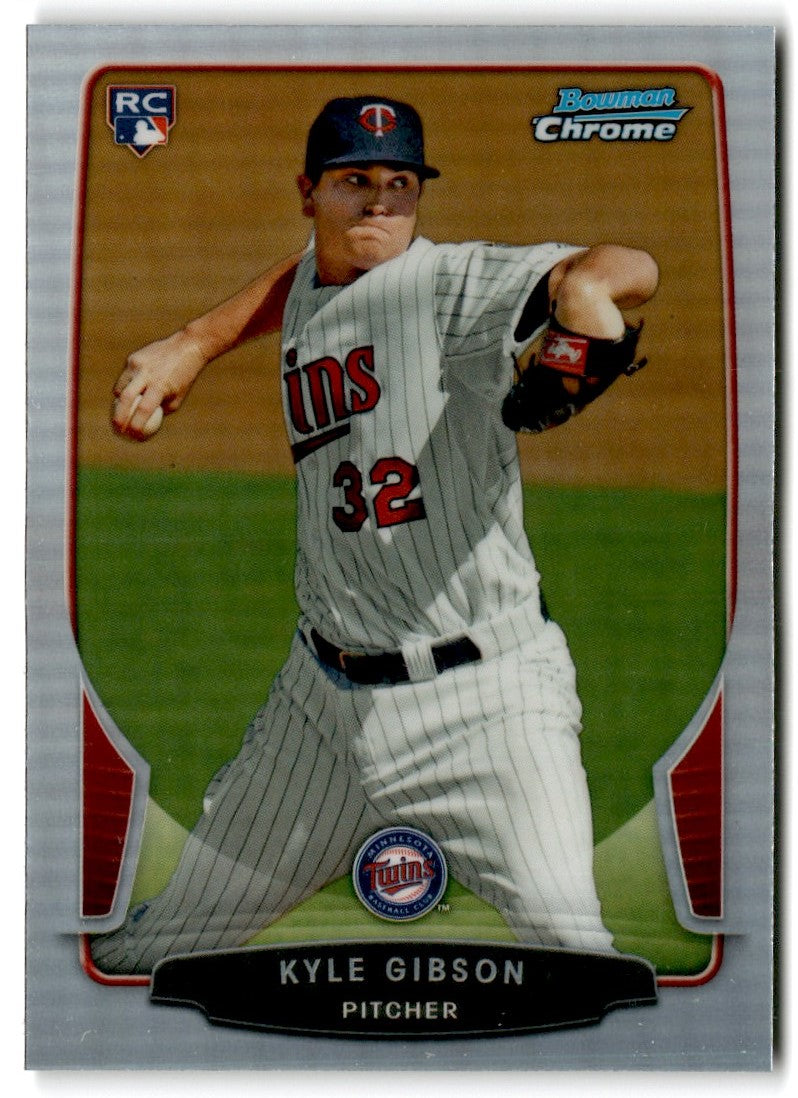 2013 Bowman Chrome Kyle Gibson