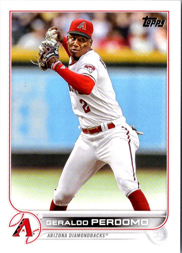 2022 Topps Update Geraldo Perdomo #US316