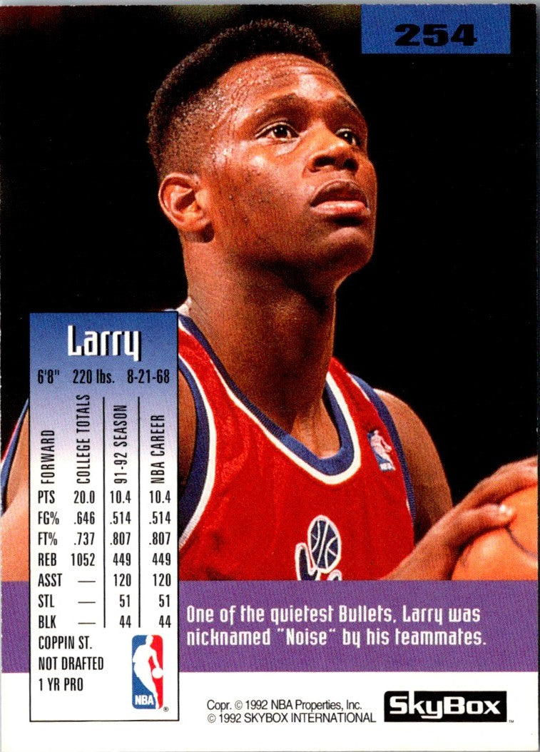1992 SkyBox Larry Stewart