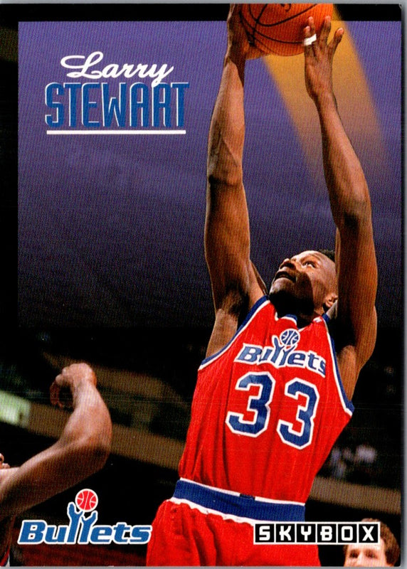 1992 SkyBox Larry Stewart #254