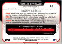 2015 Bowman Draft Picks & Prospects Chrome Antonio Santillan #112