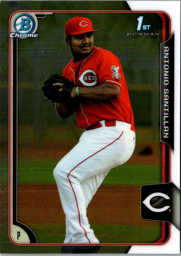 2015 Bowman Draft Picks & Prospects Chrome Antonio Santillan #112