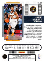 2022 Panini Contenders Season Ticket Jamal Murray #23