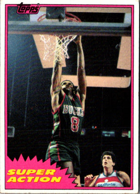 1981 Topps Marques Johnson #MW108