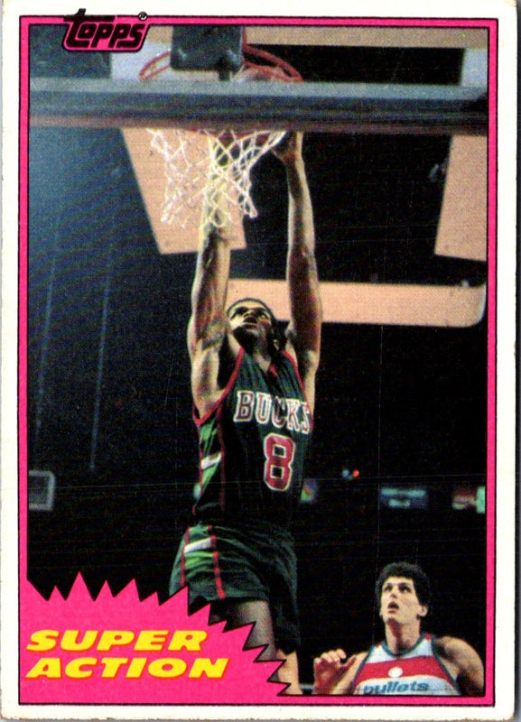 1981 Topps Marques Johnson #MW108