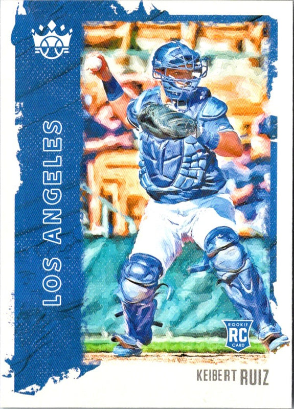2021 Panini Diamond Kings Blue Keibert Ruiz #47