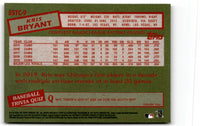 2020 Topps Chrome 1985 Baseball Kris Bryant #85TC-9