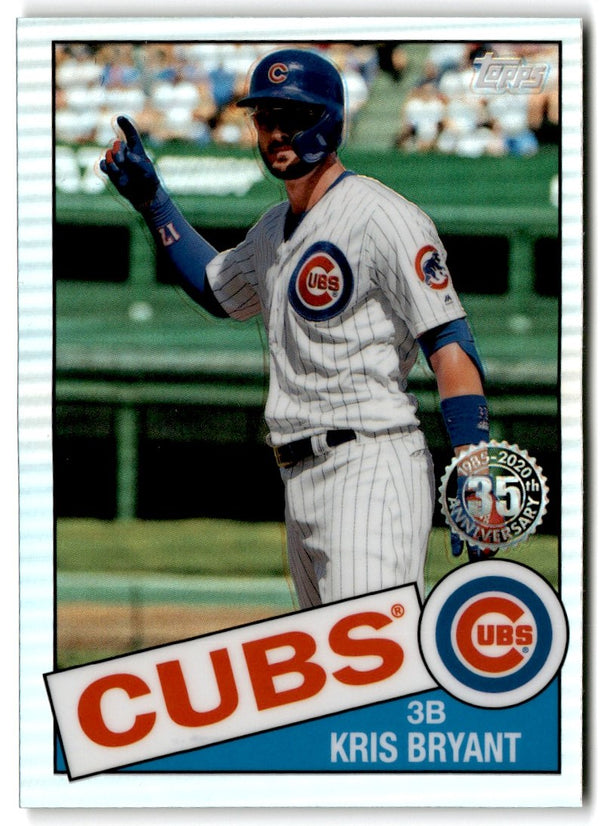 2020 Topps Chrome 1985 Baseball Kris Bryant #85TC-9