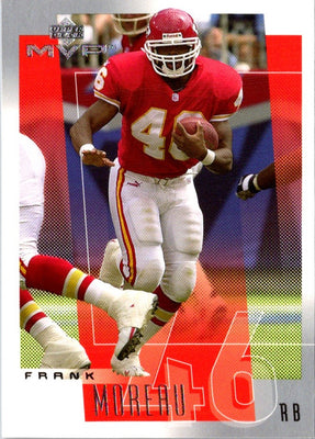2001 Upper Deck MVP Frank Moreau #127