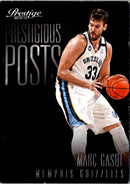 2013 Panini Prestige Prestigious Posts Marc Gasol