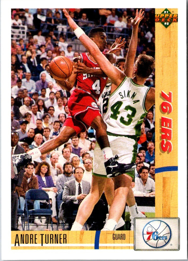 1991 Upper Deck Andre Turner #134 Rookie