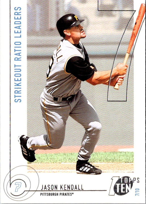 2002 Topps Ten Jason Kendall #98