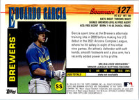 2021 Bowman Heritage Eduardo Garcia #127