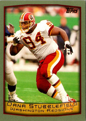 1999 Topps Dana Stubblefield #301
