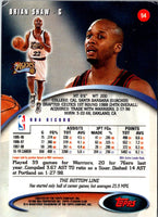 1998 Stadium Club Brian Shaw #54