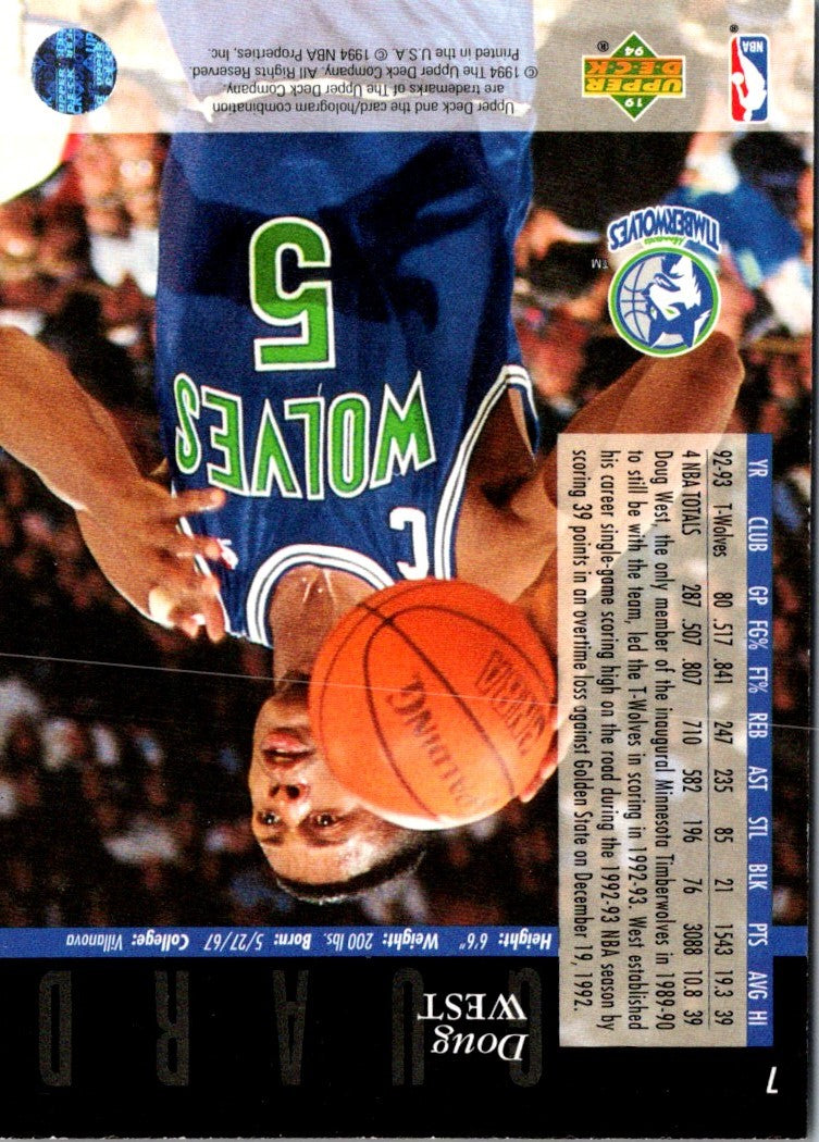 1994 Upper Deck Doug West