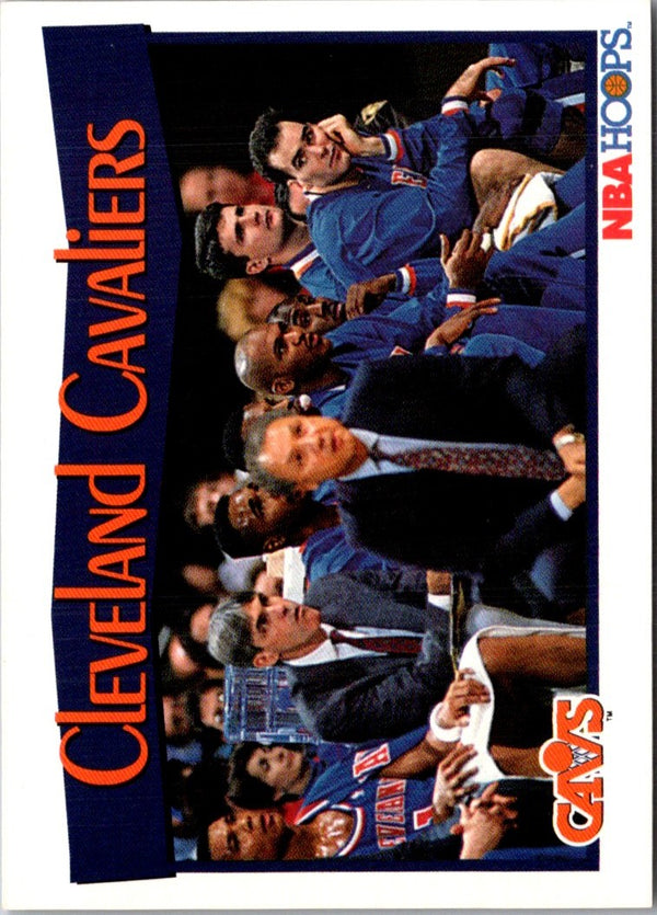 1991 Hoops Cleveland Cavaliers #278