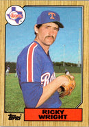 1987 Topps Ricky Wright