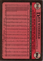 1989 Topps Dave Winfield #260