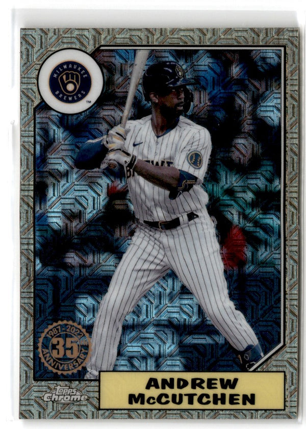 2022 Topps Chrome Sapphire Edition Milwaukee Brewers #597