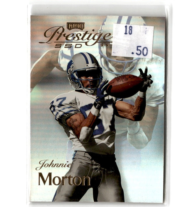 1999 Playoff Prestige SSD Johnnie Morton #B047